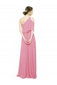 Soft Chiffon A-Line Long Sleeveless Bridal Party Dress Cairns