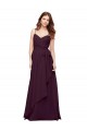 Soft Chiffon A-Line Sleeveless Grape Bridesmaid Dress / Formal Dress Cairns