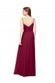 Soft Chiffon A-Line Sleeveless Grape Bridesmaid Dress / Formal Dress Cairns