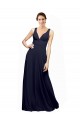 Chiffon A-Line Long Sleeveless Open Back Wedding Guest Dress Cairns
