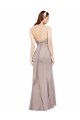 Soft Chiffon Mermaid Long Sleeveless Black Prom Dresses Cairns