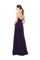 Soft Chiffon A-Line Long Sleeveless Criss Cross Open Back Formal Dress / Bridesmaid Dress Cairns