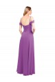 Soft Chiffon A-Line Cold Shoulder Dahlia Bridesmaid Dress Cairns