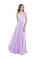 Chiffon A-Line Long Lilac Bridesmaid Dress / Evening Dress Cairns