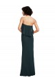 Soft Chiffon Sheath Sheath Sleeveless Black Bridesmaid Dress Cairns