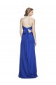 Soft Chiffon A-Line Long Sleeveless Bridesmaid Gown Cairns