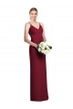 Luxe Chiffon A-Line Long Sleeveless Formal Dress / Bridesmaid Dress Cairns