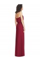 Soft Chiffon A-Line Long Sleeveless Lilac Low Back Formal Dress / Bridesmaid Dress Cairns