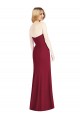 Soft Chiffon Trumpet Long Sleeveless Front Slit Bridesmaid Dresses Cairns