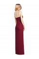 Soft Chiffon Trumpet Long Sleeveless Formal Dress / Bridesmaid Dress Cairns