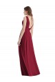 Lxue Chiffon A-Line Long Sleeveless Tie Back Bridesmaid Dress Cairns