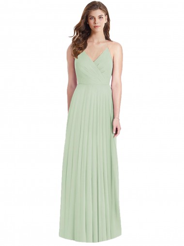 Soft Chiffon Trumpet Long Cold Shoulder Semi Formal Evening Dress / Bridesmaid Dress Cairns