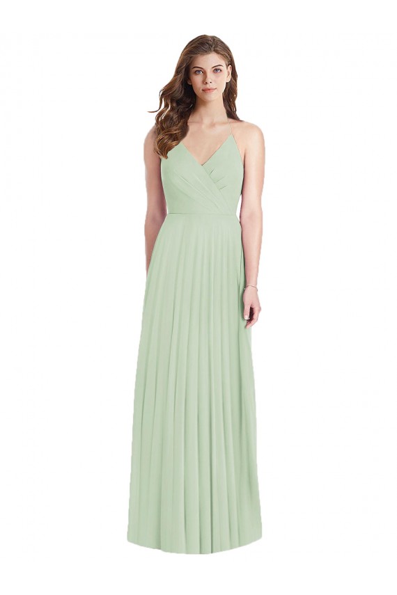 Soft Chiffon Trumpet Long Cold Shoulder Semi Formal Evening Dress / Bridesmaid Dress Cairns