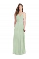 Soft Chiffon Trumpet Long Cold Shoulder Semi Formal Evening Dress / Bridesmaid Dress Cairns