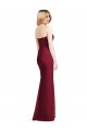Soft Chiffon Trumpet Long Sleeveless Side Slit Bridesmaid Dresses Cairns