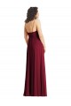 Soft Chiffon Trumpet Long Sleeveless Formal Evening Gown / Bridesmaid Dress Cairns