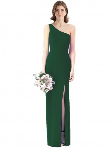 Soft Chiffon Trumpet Trumpet Sleeveless Dark Green Bridesmaid Dress Cairns