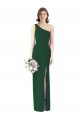 Soft Chiffon Trumpet Trumpet Sleeveless Dark Green Bridesmaid Dress Cairns