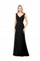 Soft Chiffon A-Line Long Sleeveless V-Back Prom Dress / Bridesmaid Dress Cairns