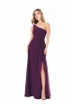 Soft Chiffon A-Line Long Sleeveless Grape Formal Dress / Bridesmaid Dress Cairns