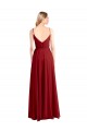 Luxe Chiffon A-Line Long Sleeveless V-Back Bridesmaid Dress Cairns