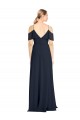 Lxue Chiffon A-Line Sleeveless Dark Navy Bridesmaid Dress Cairns