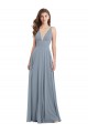 Chiffon A-Line Long Sleeveless V-Back Bridesmaid Dress / Evening Gowns Cairns