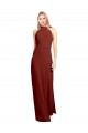 Soft Chiffon A-Line Long Sleeveless Open Back Prom Dress / Bridesmaid Dress Cairns