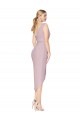 Soft Chiffon Mermaid Cocktail Length Sleeveless One Shoulder V-Back Prom Dresses Cairns