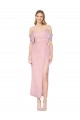 Soft Chiffon Mermaid Knee Length Cold Shoulder Formal Evening Gown / Prom Dress / Bridesmaid Dress Cairns