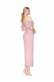 Soft Chiffon Mermaid Knee Length Cold Shoulder Formal Evening Gown / Prom Dress / Bridesmaid Dress Cairns