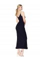 Soft Chiffon Mermaid Knee Length Sleeveless V-Back Formal Evening Gown / Prom Dress / Bridesmaid Dress Cairns