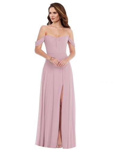 Soft Chiffon A-Line Long Sleeveless Black Tie Evening Gown / Bridesmaid Dress Cairns