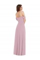 Soft Chiffon A-Line Long Sleeveless Black Tie Evening Gown / Bridesmaid Dress Cairns