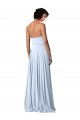 Soft Chiffon A-Line Long Sleeveless Spaghetti Straps Low Back Bridesmaid Dresses Cairns