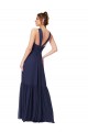 Chiffon A-Line Long Full Length Sleeveless V-Back Formal Dress / Bridesmaid Dress Cairns