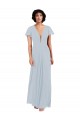 Soft Chiffon A-Line Long Cap Sleeves Bridesmaid Dress / Formal Dress Cairns