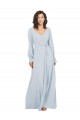 Soft Chiffon A-Line Long Long Sleeves Formal Dress / Bridesmaid Dress Cairns