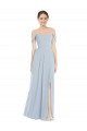 Soft Chiffon A-Line Long Flounce Sleeves Semi Formal Evening Dress / Bridesmaid Dress Cairns