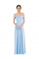 Soft Chiffon A-Line Long Sleeveless Formal Evening Gown / Bridesmaid Dress Cairns