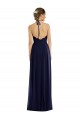Soft Chiffon Long Sleeveless Open Back Semi Formal Evening Dress / Bridesmaid Dress Cairns