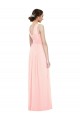 Luxe Chiffon A-Line Long Sleeveless Bridesmaid Dress Cairns