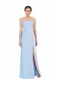 Soft Chiffon Trumpet Long Sleeveless Low Back Black Tie Evening Gown / Bridesmaid Dress Cairns