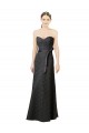 Lace Sheath Long Sleeveless Bridesmaid Dress Cairns