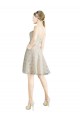 Lace A-Line Knee Length Sleeveless Bridesmaid Dress Cairns