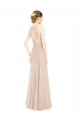 Soft Chiffon & Lace A-Line Long Sleeveless Keyhole Back Prom Dress / Bridesmaid Dress Cairns