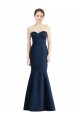 Satin Mermaid Long Floor Length Sleeveless Bridesmaid Dress Cairns
