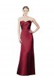 Satin Mermaid Long Sleeveless Bridesmaid Dress / Evening Dress Cairns