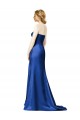 Satin Long Sleeveless Bridesmaid Dress Cairns