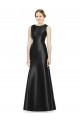 Satin Mermaid Long Sleeveless Keyhole Back Bridesmaid Dress Cairns